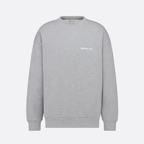 디올 디올 Christian Dior Tag 스웨트셔츠 오버사이즈 핏 443J670A0531 C880 명품 - 명품하우스