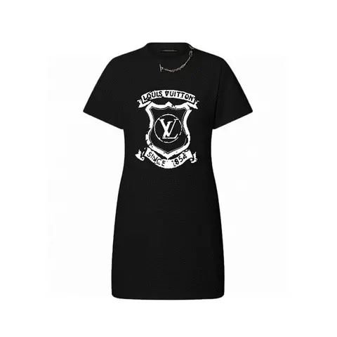 루이비통 루이비통 LV Crest T Shirt Dress 1AIANS 명품 - 명품하우스