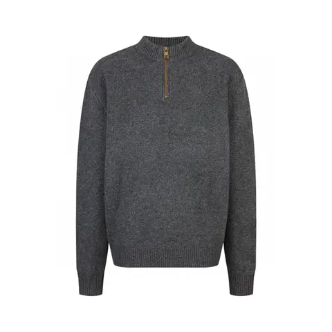 루이비통 루이비통 Monogram Jacquard Wool Half Zip Pullover 1AFXY7 명품 - 명품하우스