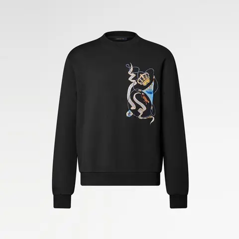 루이비통 루이비통 Embroidered Long Sleeved Sweatshirt 1AJCCW 명품 - 명품하우스