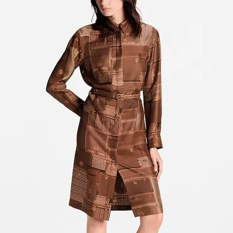 루이비통 루이비통 Trunk Print Shirt Dress 1AJFGI 명품 - 명품하우스