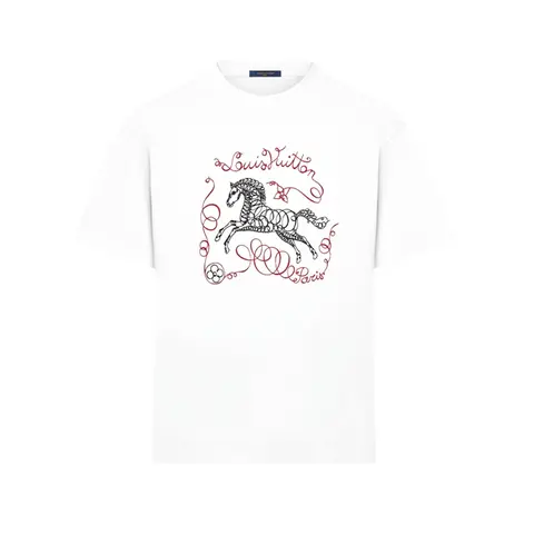 루이비통 루이비통 Horse Print T Shirt 1AJGJX 명품 - 명품하우스