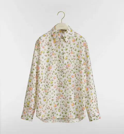 디올 디올 Multicolor Daisy Garden Silk Twill 621B56A6234 X0842 명품 - 명품하우스