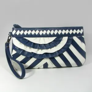 Bottega Veneta Nappa Clutch Blue [87626] 명품 | 명품하우스