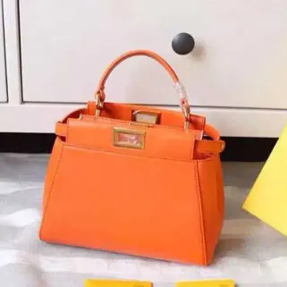 펜디 피카부 미니 백 Orange 명품 | 명품하우스