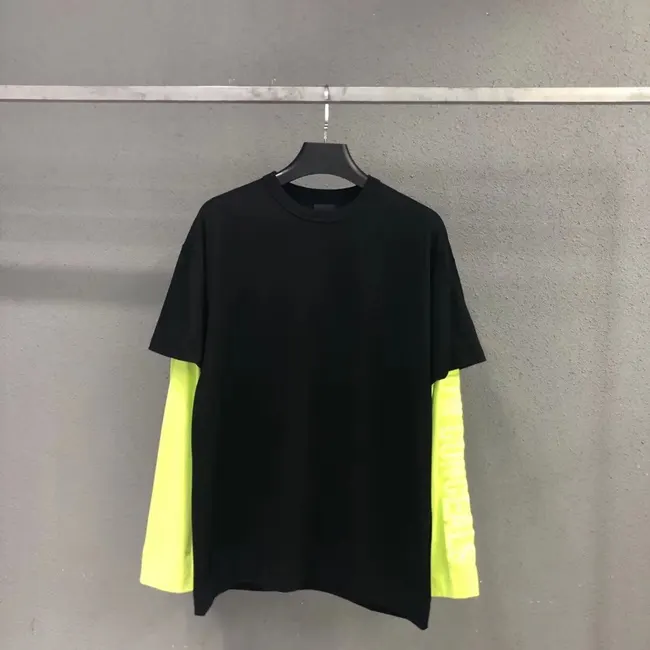 준지 남/여 레이어드 자수 티셔츠 19091031 명품 | 명품하우스