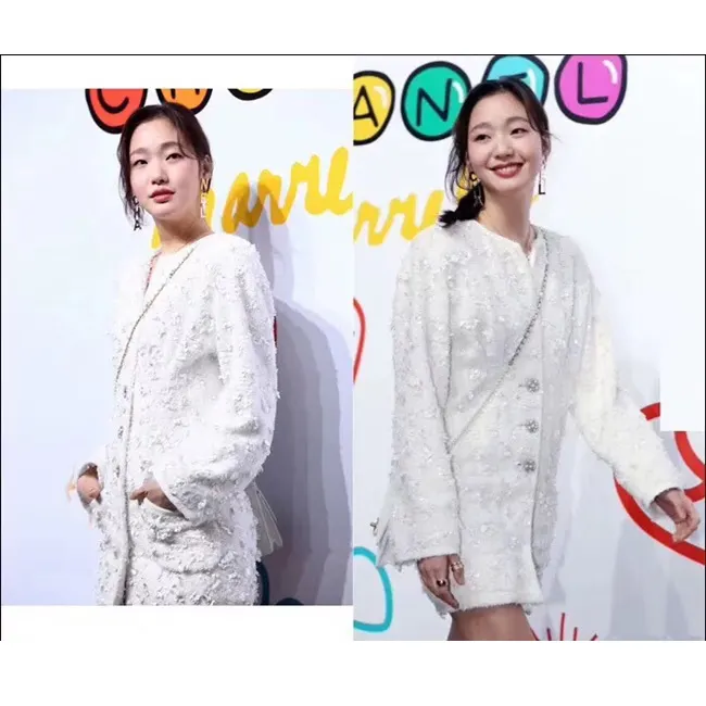 샤넬 트위드 스팽글 자켓 19120239 명품 | 명품하우스