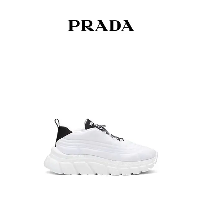 프라다 러쉬 개버딘 리 나일론 스니커즈 Sneakers Prada Rush in Gabardine Re Nylon nero 21072841 명품 | 명품하우스