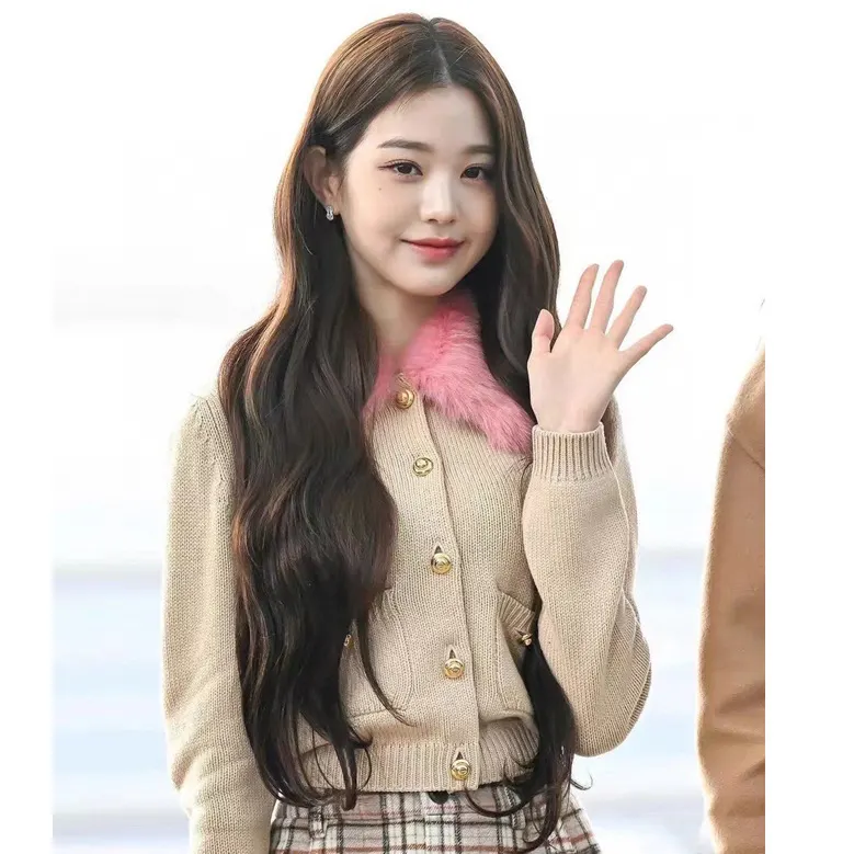 미우미우 시어링 칼라 캐시미어 카디건 22111141 명품 | 명품하우스