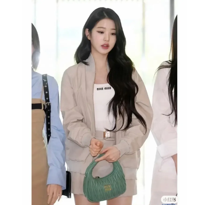 미우미우 파나마 코튼 블루종 스커트 세트 23070938 명품 | 명품하우스