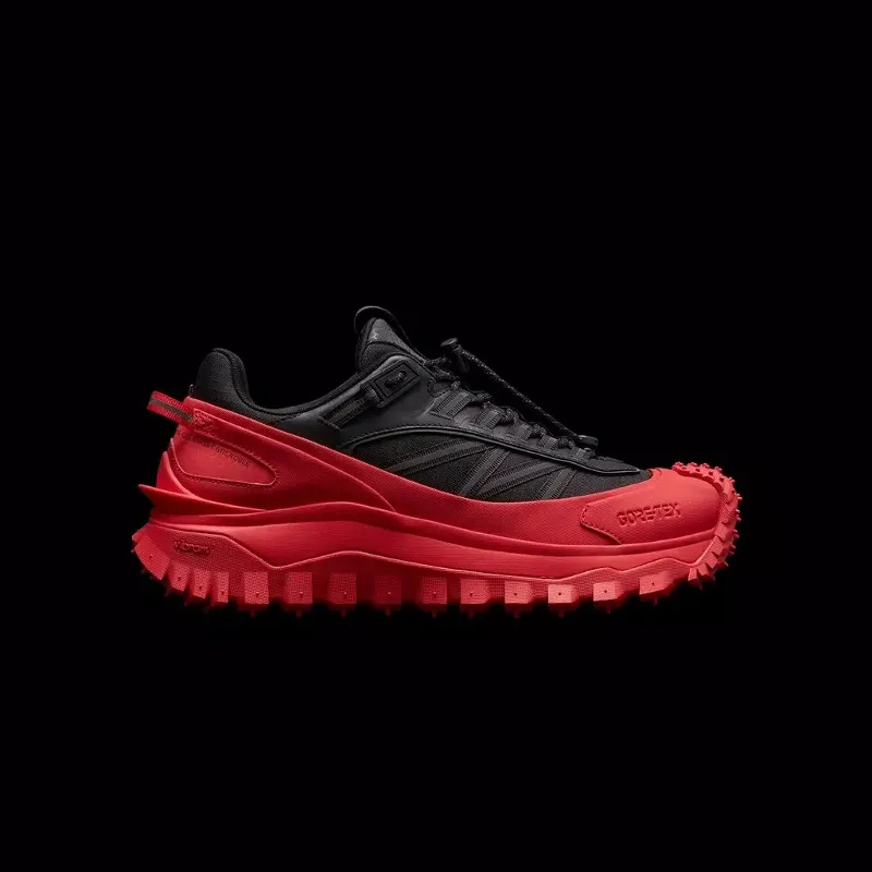 몽클레어 TRAILGRIP GTX 블랙 & 레드 스니커즈 H209A4M00100M2058P49 명품 | 명품하우스