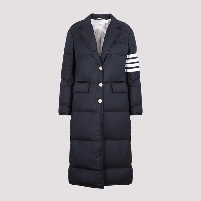 톰브라운 Wool Back Tab Overcoat FOD070X.00626 415 NAVY 명품 | 명품하우스