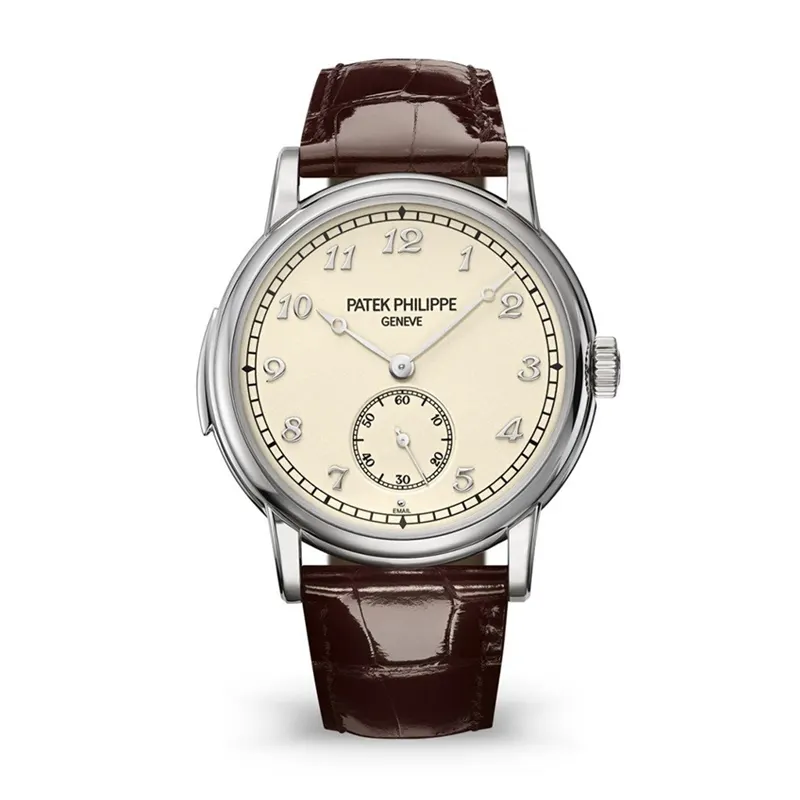 파텍필립 그랜드컴플리케이션 40mm 화이트 골드 가죽 스트랩 시계 5178G 001 명품 | 명품하우스