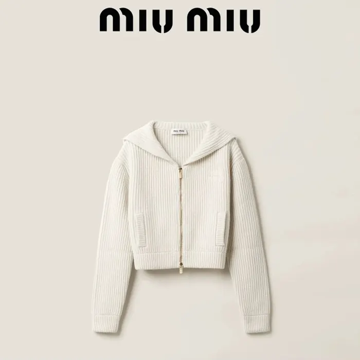 미우미우 울 및 캐시미어 니트 카디건 MMF846 14E7 F0K74 S OOO 명품 | 명품하우스