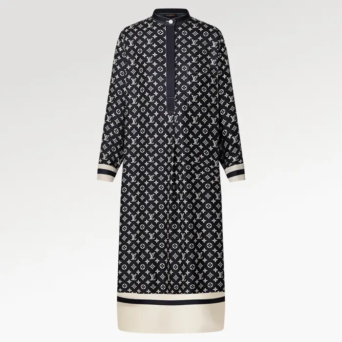 루이비통 Stripe Accent Monogram Shirt Dress 1AB9AE 명품 | 명품하우스