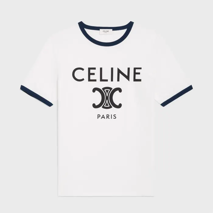 셀린느 코튼 저지 CELINE PARIS 티셔츠 2X872671Q.01NB 명품 | 명품하우스
