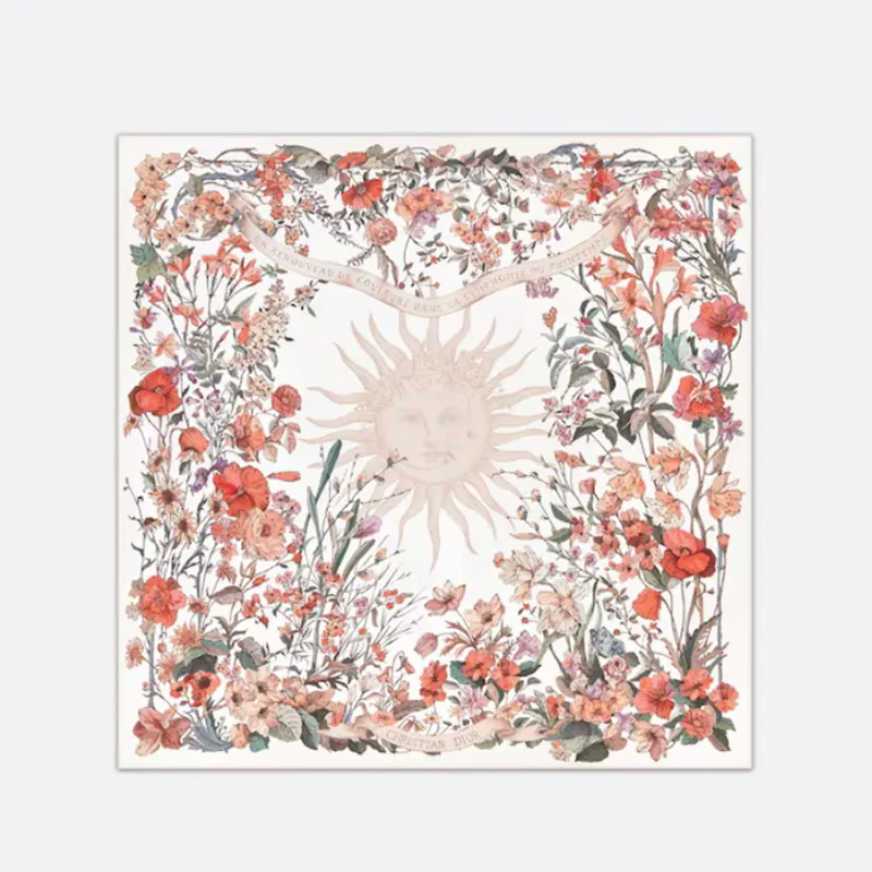 디올 Dior 4 Saisons Printemps Soleil 90 스퀘어 스카프 42STA090I607 C410 명품 | 명품하우스