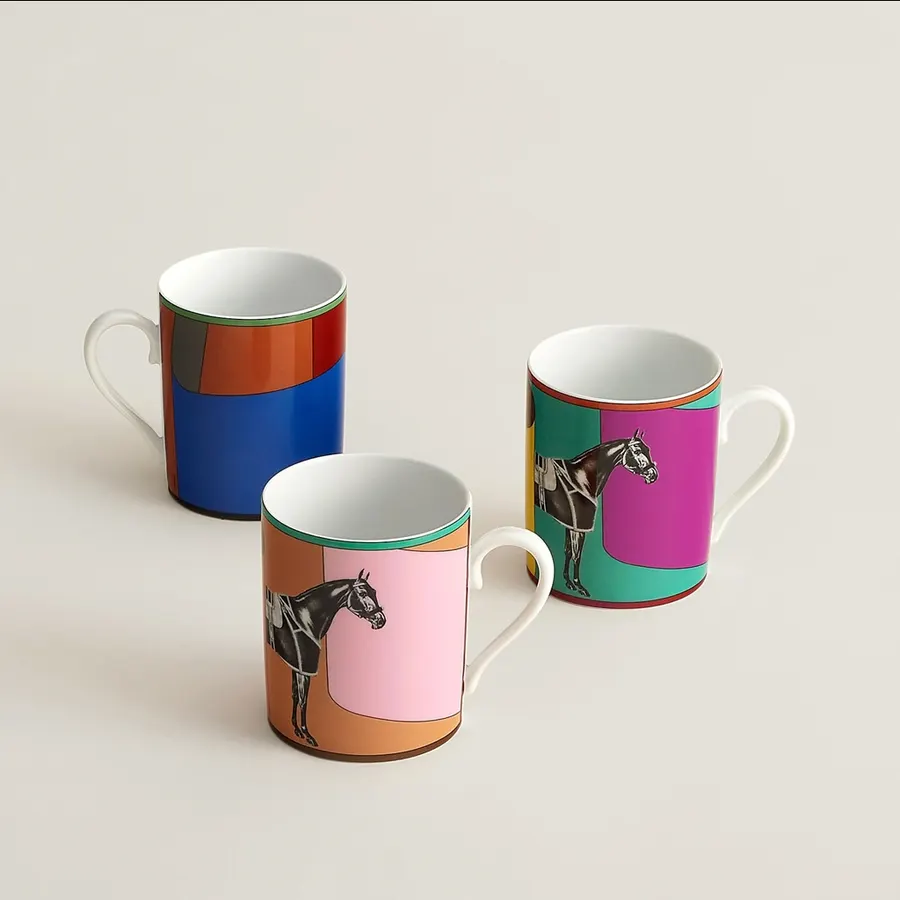 에르메스 La Serpentine Hermès set of 3 mugs P052005P 명품 | 명품하우스