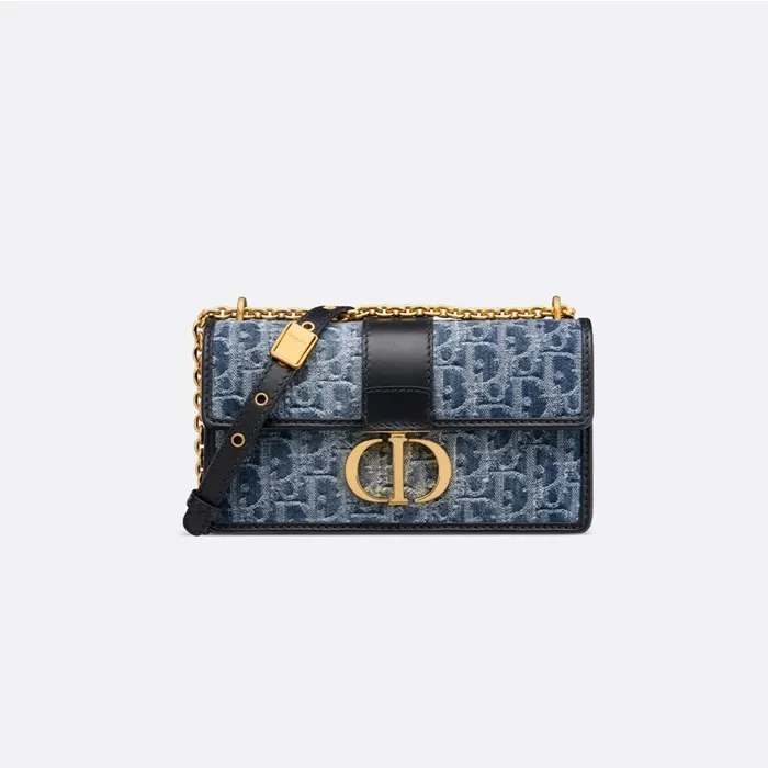디올 블루 Denim Dior Oblique 자카드 30 Montaigne East West 체인백 M9334UDCE M49E 명품 | 명품하우스