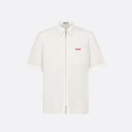 디올 DIOR AND PARLEY 반소매 지퍼 셔츠 483C564A5808 C030 명품 | 명품하우스