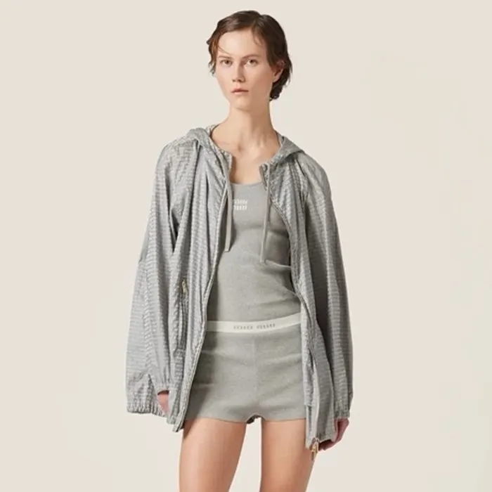 미우미우 Technical fabric blouson jacket ML926 14UK F0024 S 231 명품 | 명품하우스
