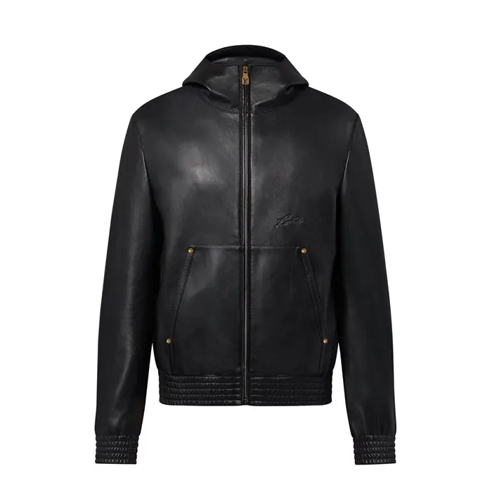 루이비통 Zipped Leather Hoodie 1AFQP5 명품 | 명품하우스