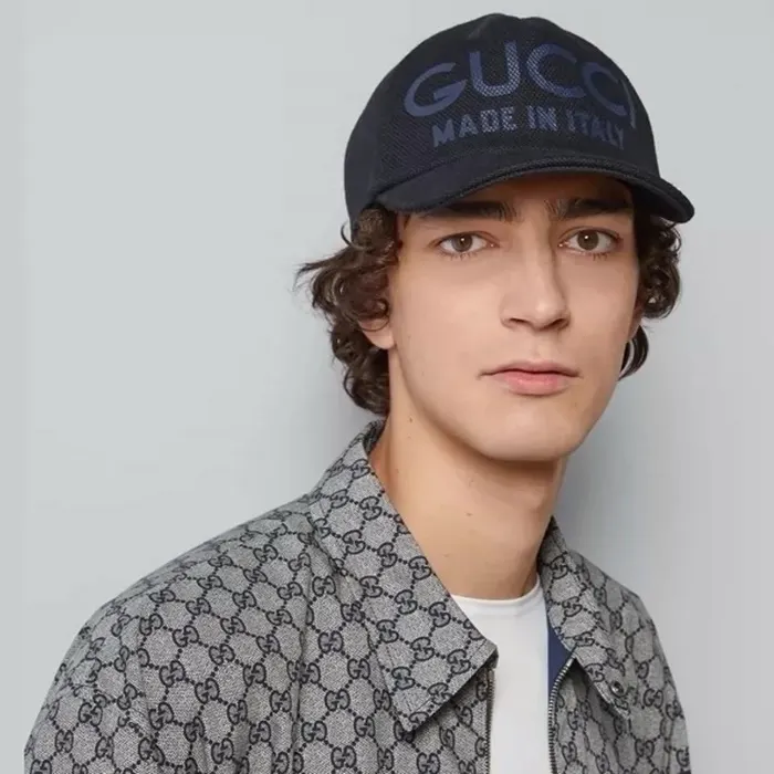 구찌 Baseball hat with Gucci print 777373 4HA7E 1068 명품 | 명품하우스