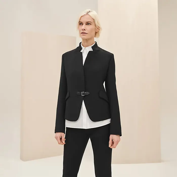 에르메스 Jacket in scuba wool H3H0217DX0234 명품 | 명품하우스