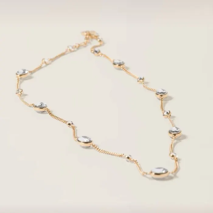 미우미우 Metal bracelet with crystals 5IB559 2CR5 F0NXA 명품 | 명품하우스