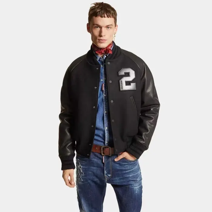 디스퀘어드2 컬리지 봄버 자켓 College Bomber Jacket S74AM1541 명품 | 명품하우스