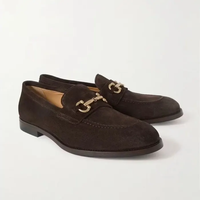 브루넬로 쿠치넬리 gold tone hardware loafers MZUPEAU714C7284 명품 | 명품하우스