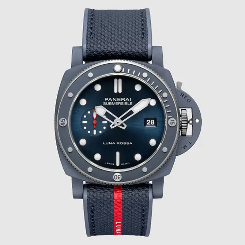 루미노르 파네라이 Submersible QuarantaQuattro Luna Rossa Ti Ceramitech™ 42MM 워치 PAM01 명품 | 명품하우스