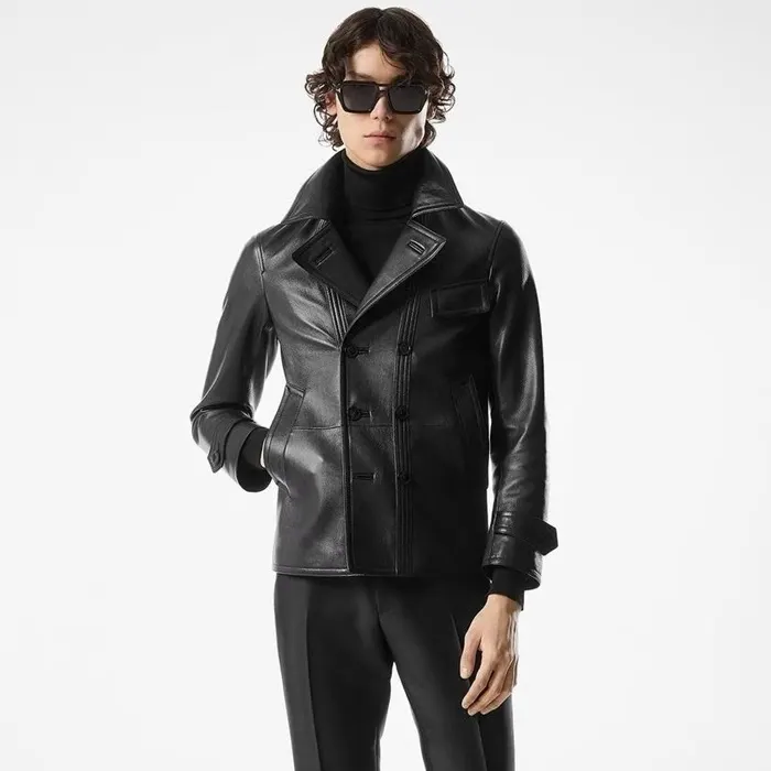 톰 포드 double breasted leather jacket LAR004LM014S24 명품 | 명품하우스