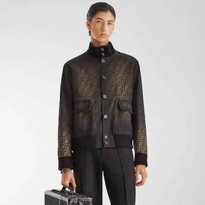 펜디 모노그램 니트레이어드 자가드 봄버 FW1165 AQMW F0QA1 명품 | 명품하우스