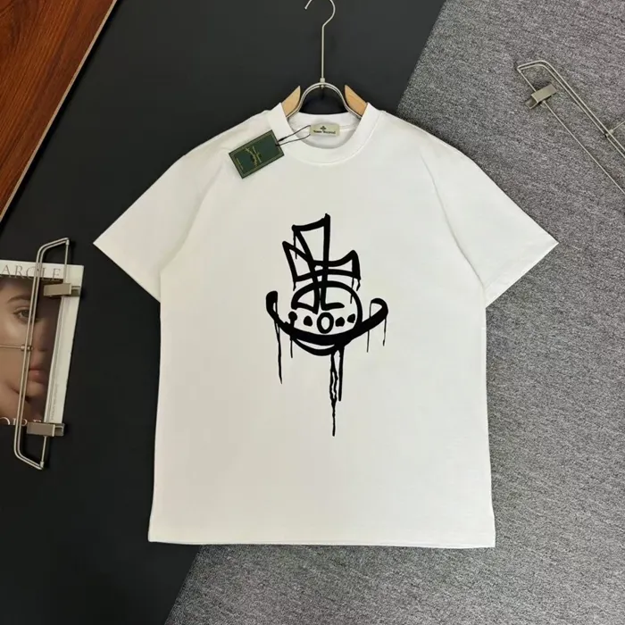 비비안 웨스트우드 남/여 티셔츠 DRIP CLASSIC 37010006 명품 | 명품하우스