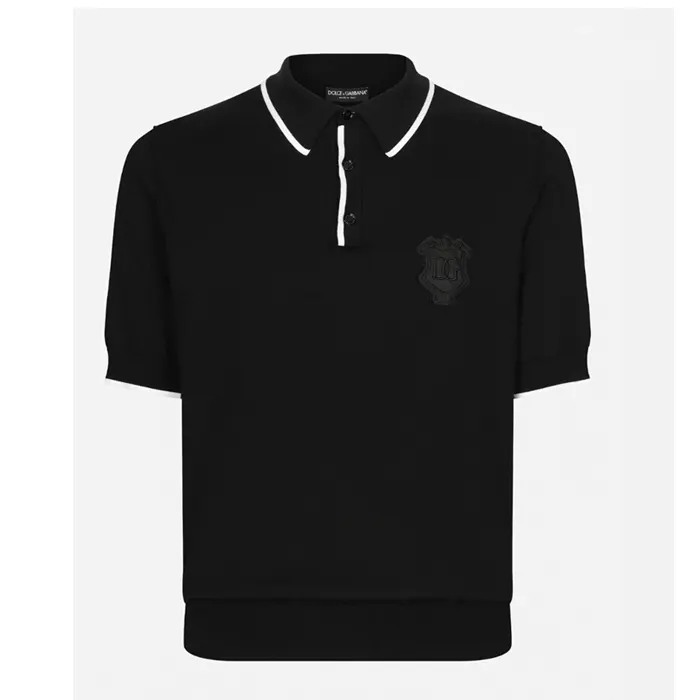 돌체앤가바나 Logo Patch Polo Shirt GXZ45ZJBCE5 N0000 명품 | 명품하우스