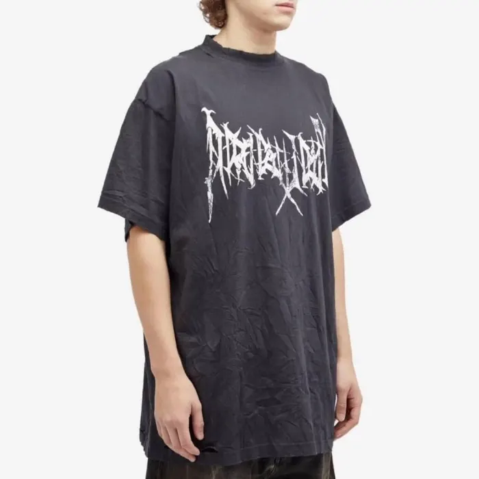 발렌시아가 남/여 Metal Outline T shirt 787349TRVF9 명품 | 명품하우스