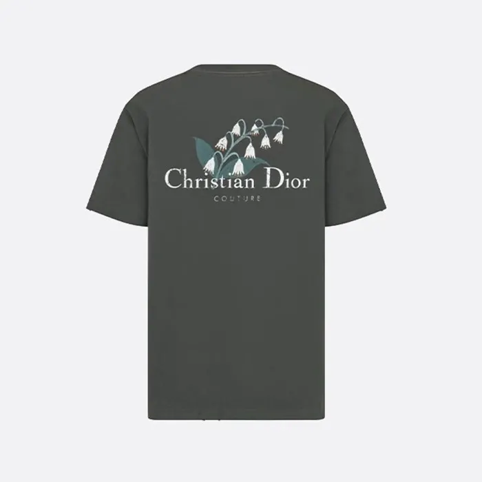 디올 Christian Dior Couture 은방울꽃 티셔츠, 캐주얼 핏 593J672A0554 명품 | 명품하우스