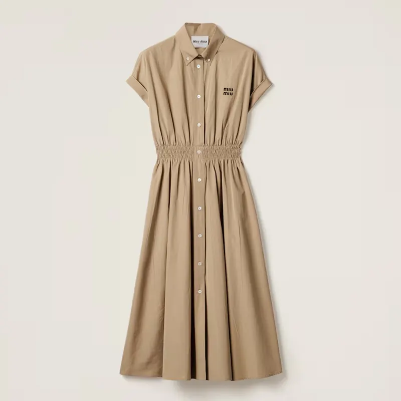 미우미우 Poplin 셔츠 드레스 MF5906 10RG F0241 S OOO 명품 | 명품하우스