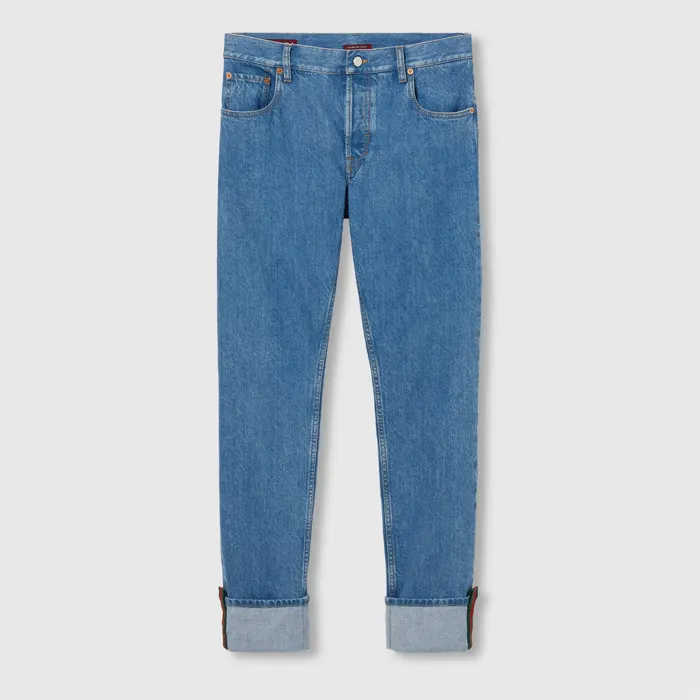 구찌 Tapered fit denim pants 796483 XDC6Y 4447 명품 | 명품하우스