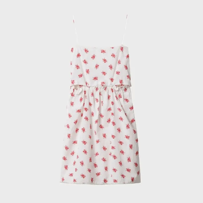 미우미우 포플린 드레스 Slubbed poplin dress MF5910 17O3 F0970 S OOO 명품 | 명품하우스