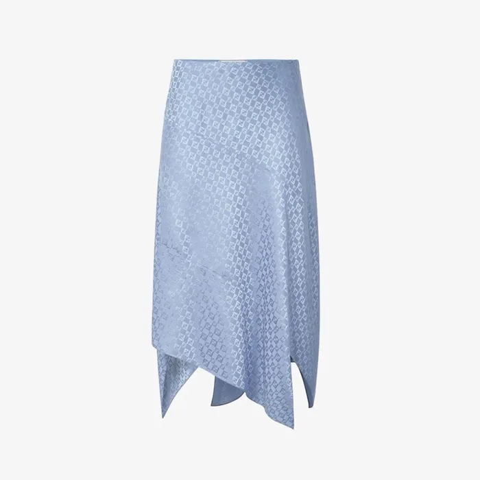 펜디 Blue silk FF jacquard skirt FQ7657AUQGF1T69 명품 | 명품하우스