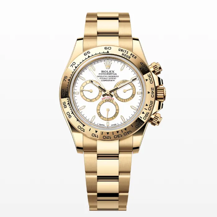 롤렉스 Cosmograph Daytona 오이스터, 40mm, 옐로우 골드 126508 명품 | 명품하우스