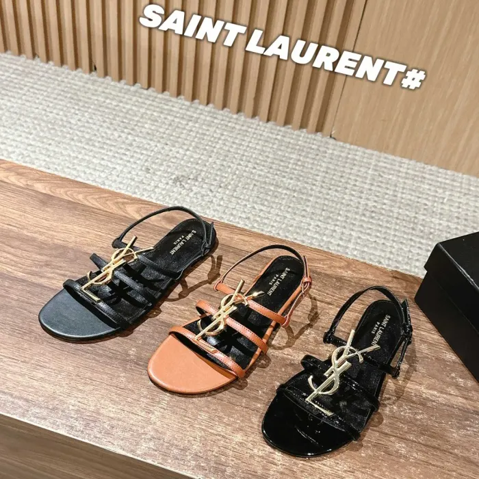 생로랑 카산드라 플랫 샌들 652758 명품 | 명품하우스