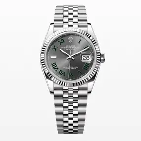 롤렉스 Datejust 36 오이스터, 36mm, 오이스터스틸과 화이트 골드 레퍼런스 126234 명품 | 명품하우스