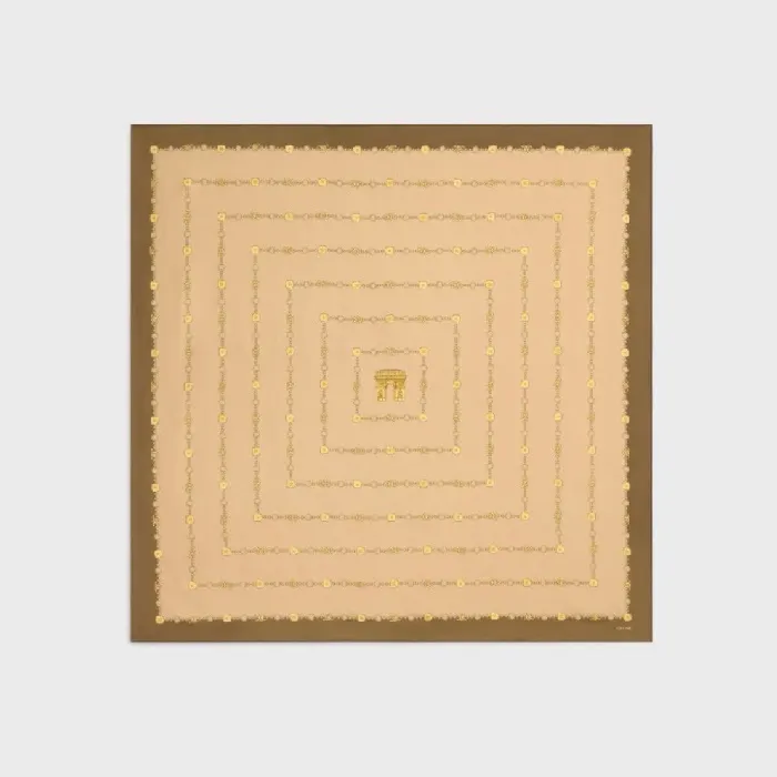 셀린느 square in arc de triomphe silk twill 2AW90949Z 명품 | 명품하우스