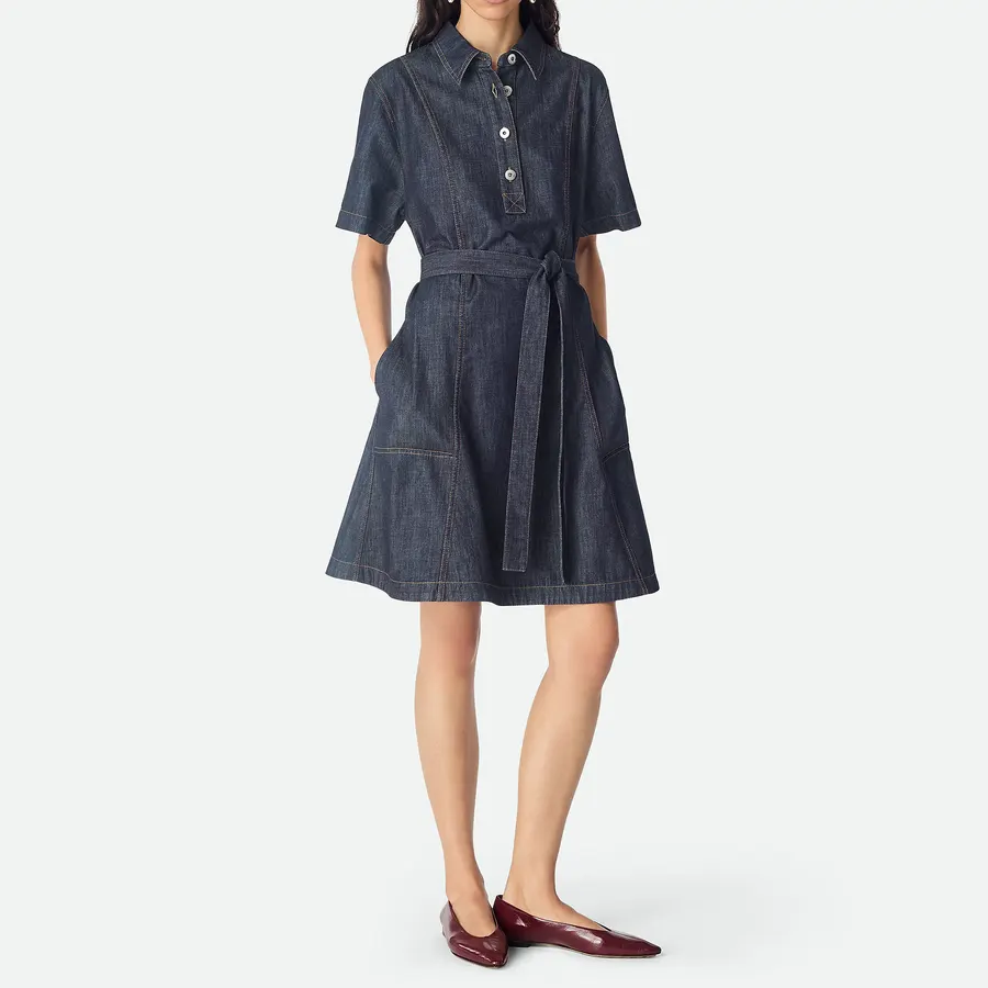 보테가 베네타 Indigo Denim Dress 837838V5SN04245 명품 | 명품하우스