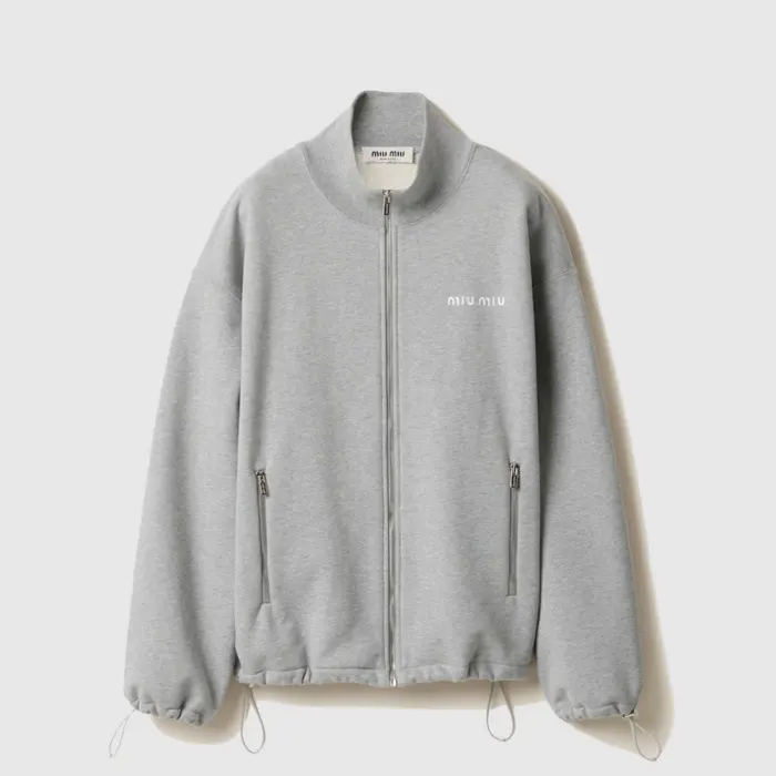 미우미우 Cotton fleece zipper sweatshirt MJL042 13UK F0031 S OOO 명품 | 명품하우스