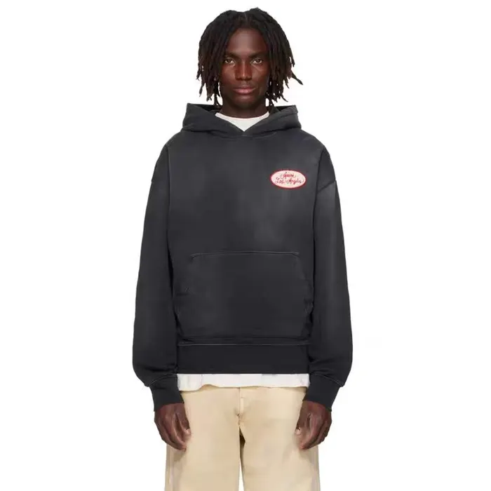 아미리 STATION PATCH OVERSIZED HOODIE AMJYHD1119 001 명품 | 명품하우스