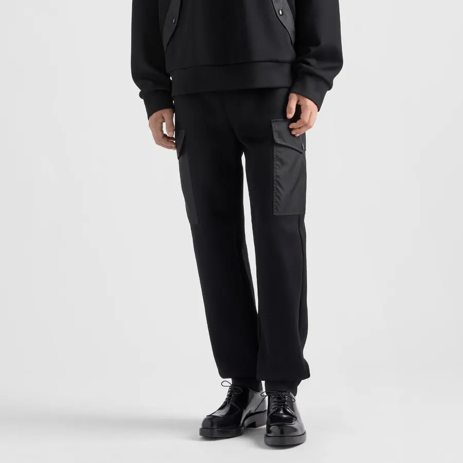 프라다 Re Nylon Cotton Jersey Fleece Jogging Bottoms UJP249 11JE F0806 S OOO 명품 | 명품하우스